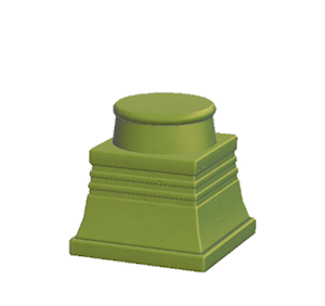 Lime Extravagant pillar (lower)