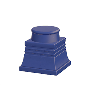 Navy Extravagant pillar (lower)