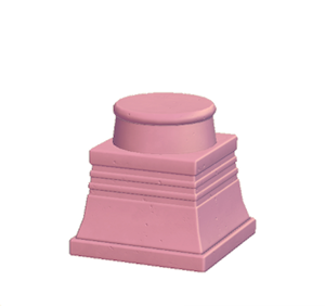 Pink Extravagant pillar (lower)