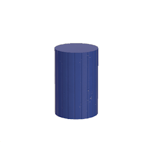 Navy Extravagant pillar (middle)