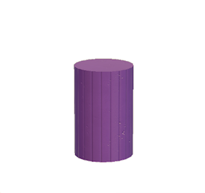 Purple Extravagant pillar (middle)