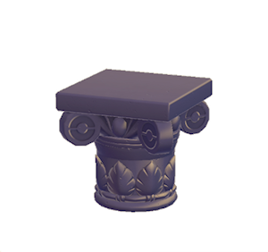 Plum Extravagant pillar (upper)