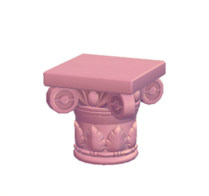 Pink Extravagant pillar (upper)