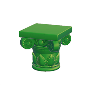 Green Extravagant pillar (upper)