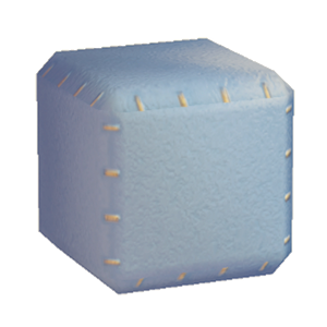 Cyan Felt mat