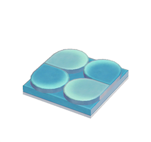 None Flat scale roof