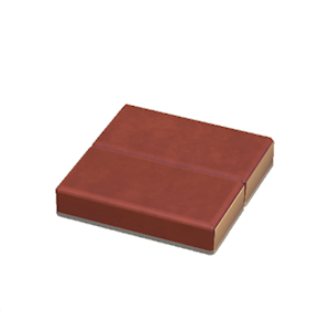 Red Flat stone roof