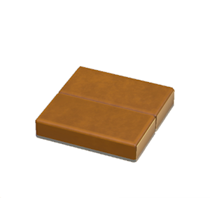 Orange Flat stone roof
