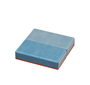 Red Flat stone roof