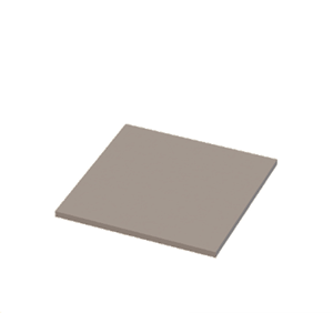 Beige Flat tent roof