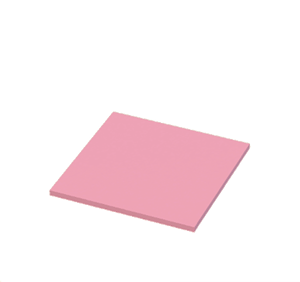 Pink Flat tent roof