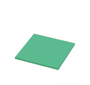 Aquamarine Flat tent roof