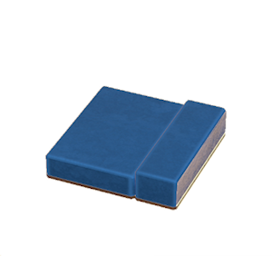 Blue Flat tiled roof