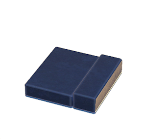 Blue Flat tiled roof