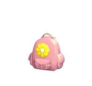 Pink Flower backpack