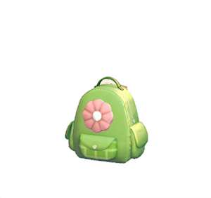 Pink Flower backpack