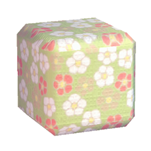Lime Flower print
