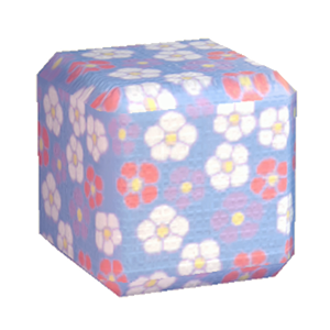 Navy Flower print