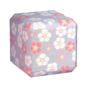 Gray Flower print