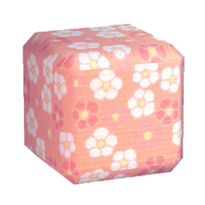 Red Flower print