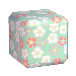 Aquamarine Flower print