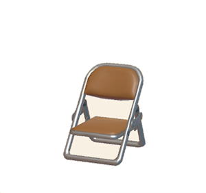 Brown Folding chair