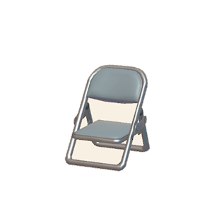 Gray Folding chair