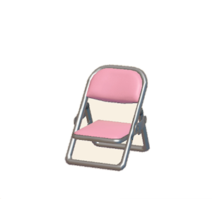 Pink Folding chair