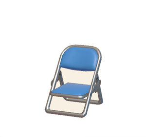 Blue Folding chair