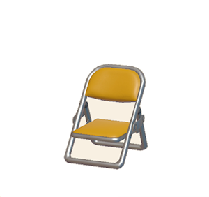 Yellow Folding chair