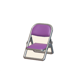 Purple Folding chair