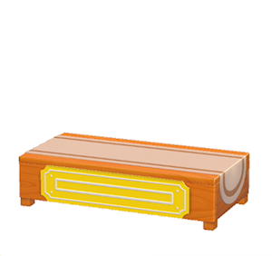 Brown Food counter