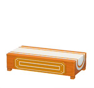 Orange Food counter