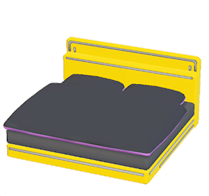 Yellow Gaming bed