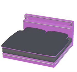 Purple Gaming bed