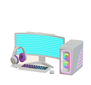 White Gaming PC