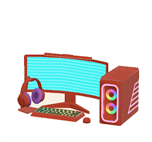 Red Gaming PC