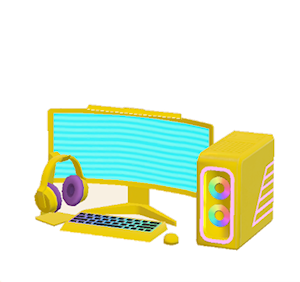 Yellow Gaming PC