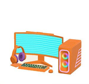 Orange Gaming PC