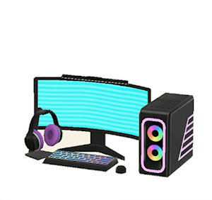 Navy Gaming PC