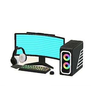 White Gaming PC