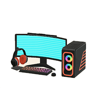 Red Gaming PC