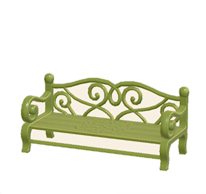 Lime Garden bench