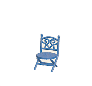 Blue Garden chair
