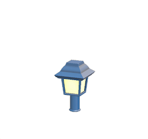 Blue Garden light