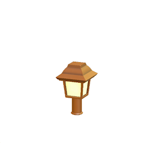 Orange Garden light