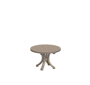 Beige Garden table