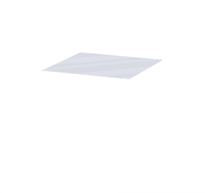 Cyan Glass pane (horizontal)