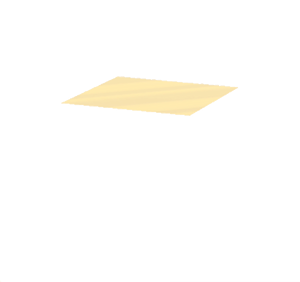 Yellow Glass pane (horizontal)