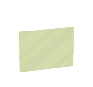 Lime Glass pane (sloped)